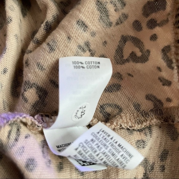 Aerie Leopard Print Tee Shirt Dress - Picture 6 of 6